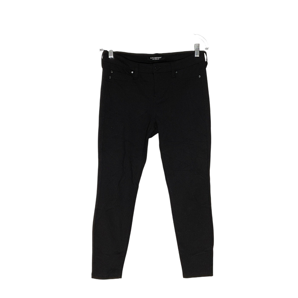 Liverpool Black Skinny Pants, Petite Size 6