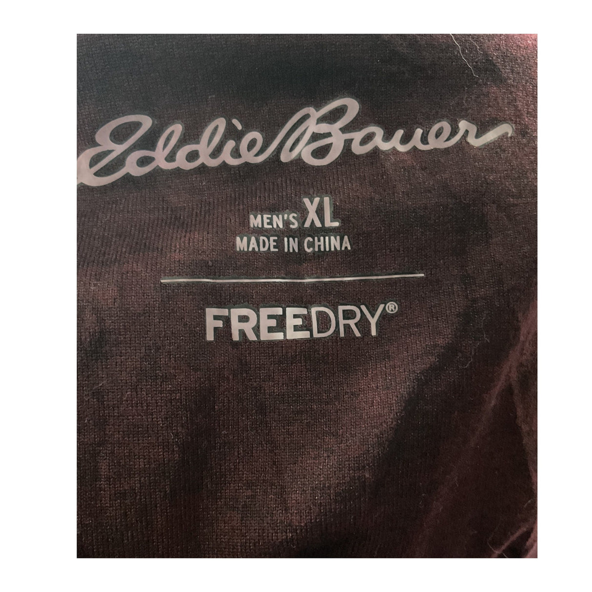 Eddie Bauer Red XL Full Zip Hoodie