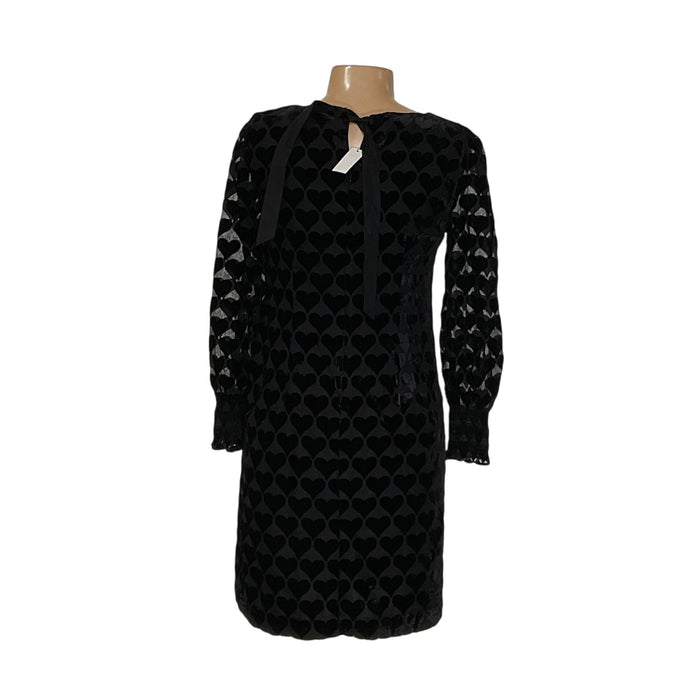 Talbots Black Midi Shift Dress