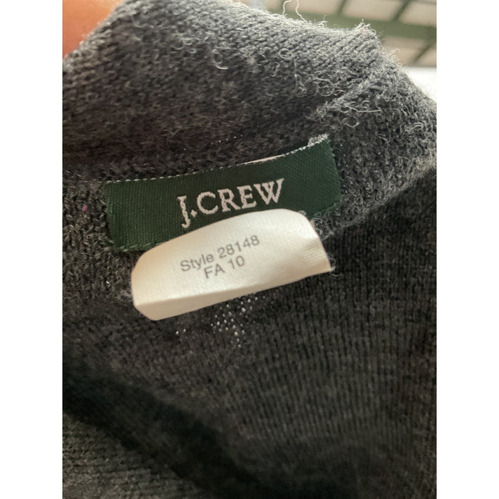 J. CREW Gray Cotton Cardigan - XL