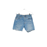 Levi's Blue Denim Bermuda Shorts