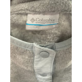 Columbia Women's Gray Fleece Henley Sweater