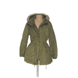 Banana Republic Green Cotton Parka - Women's L