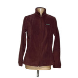 Columbia Brown Full-Zip Sweater