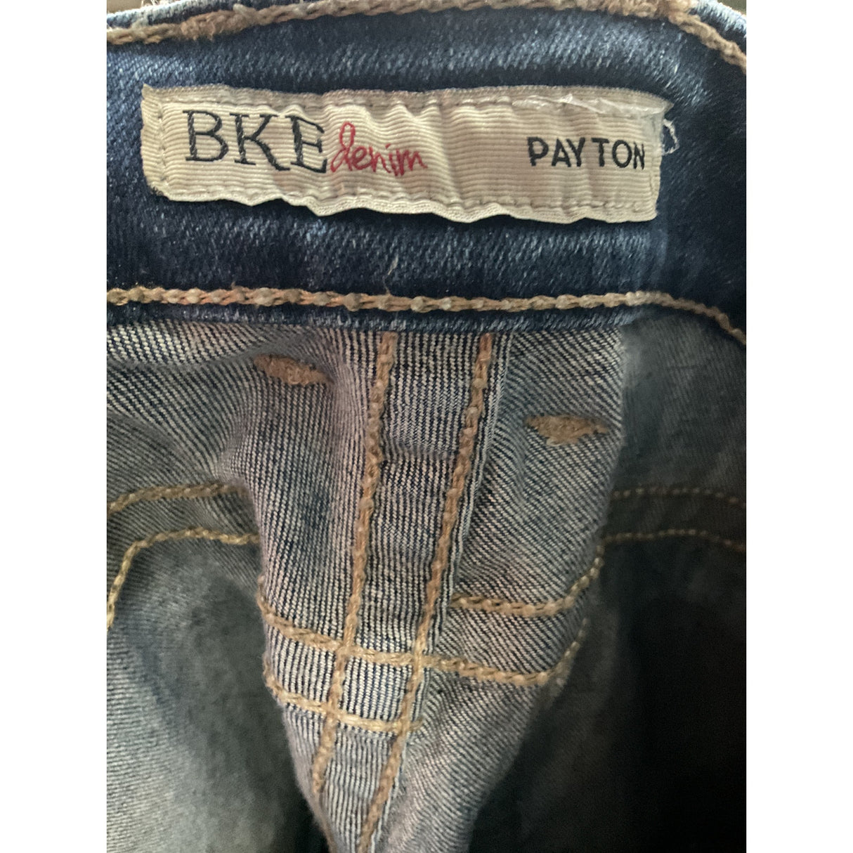 Bke Blue Ankle Jeans 28L