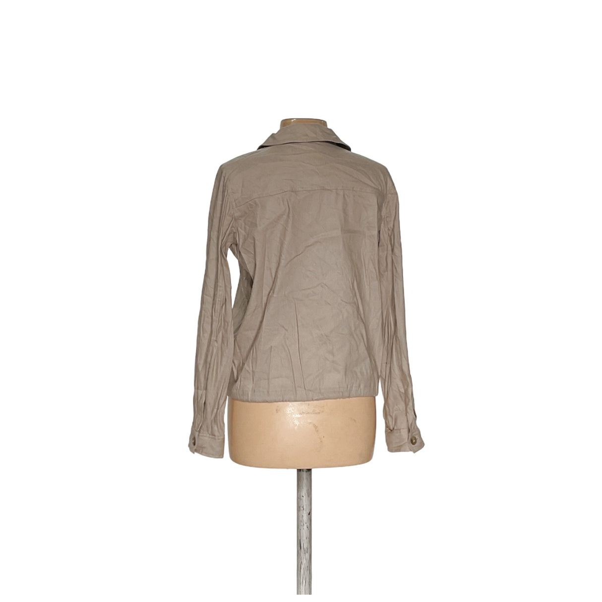 Calvin Klein Beige Linen Jacket - Women's M