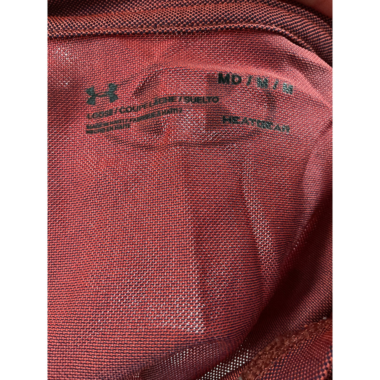 Women's Under Armour Red Activewear Top - Medium