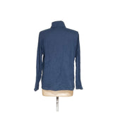 Columbia Blue Men's Henley Sweater - LG