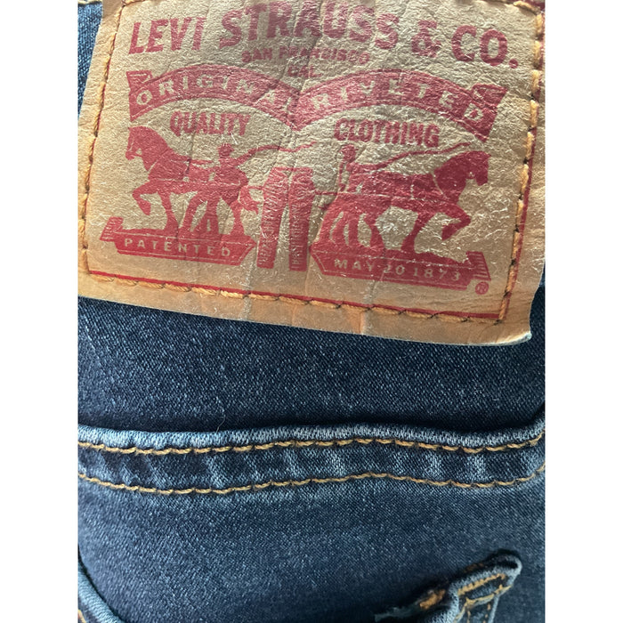 Levi's Blue Ankle Jeans - Size 27