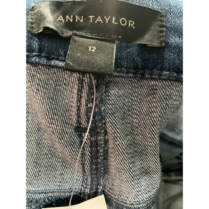 Ann Taylor Blue Women's Ankle Jeans