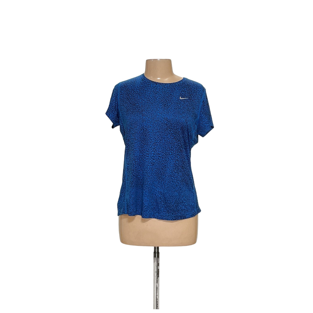 Nike Blue Polyester Blouse - Women's L