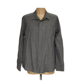 Wrangler Men's Gray Button-Up Shirt 2XL