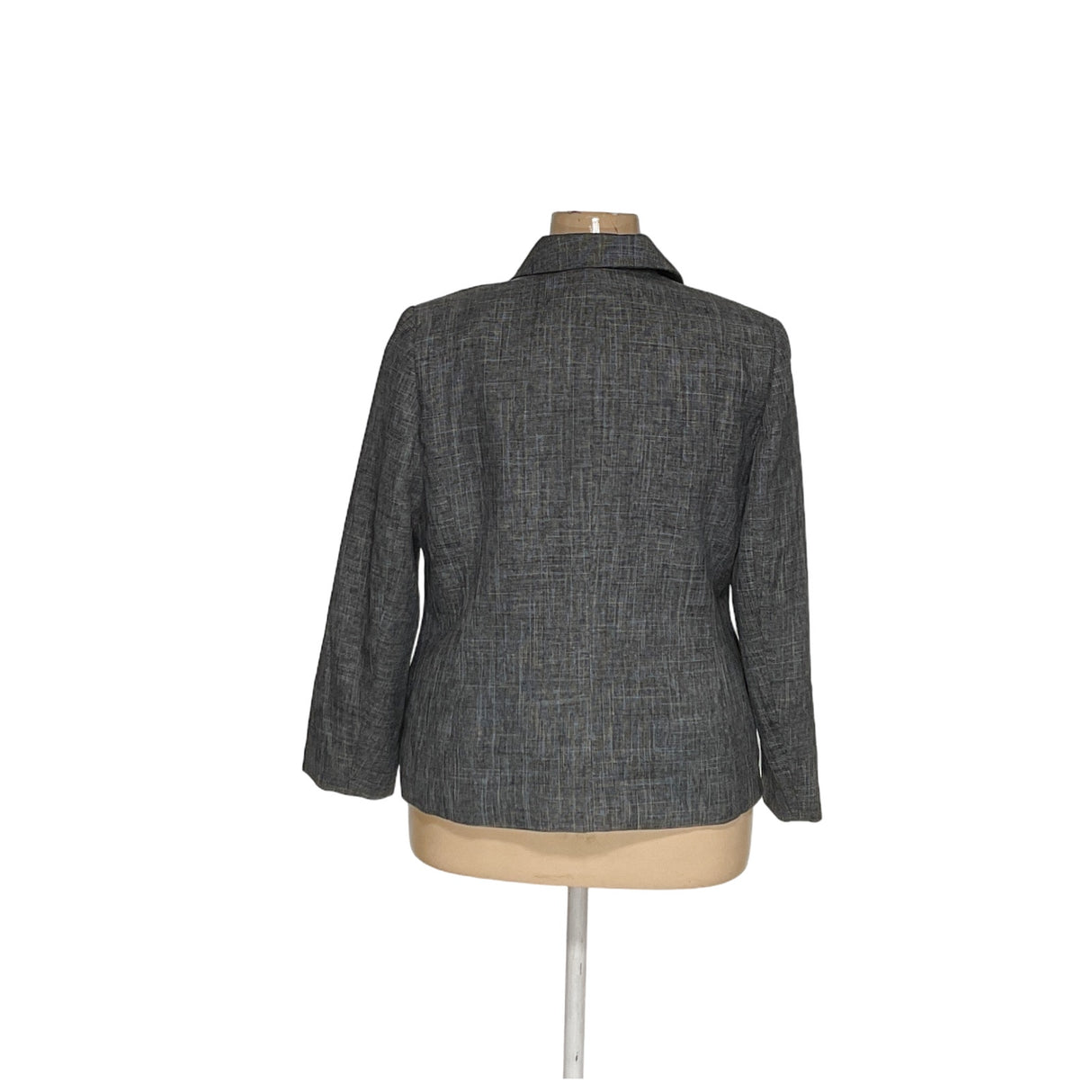 Le Suit Women's Gray Blazer - Plus Size 16W