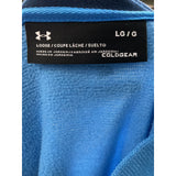 Under Armour Blue Henley Sweatshirt LG