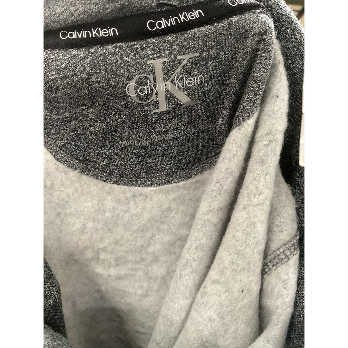 Calvin Klein Gray Pullover Sweater XL