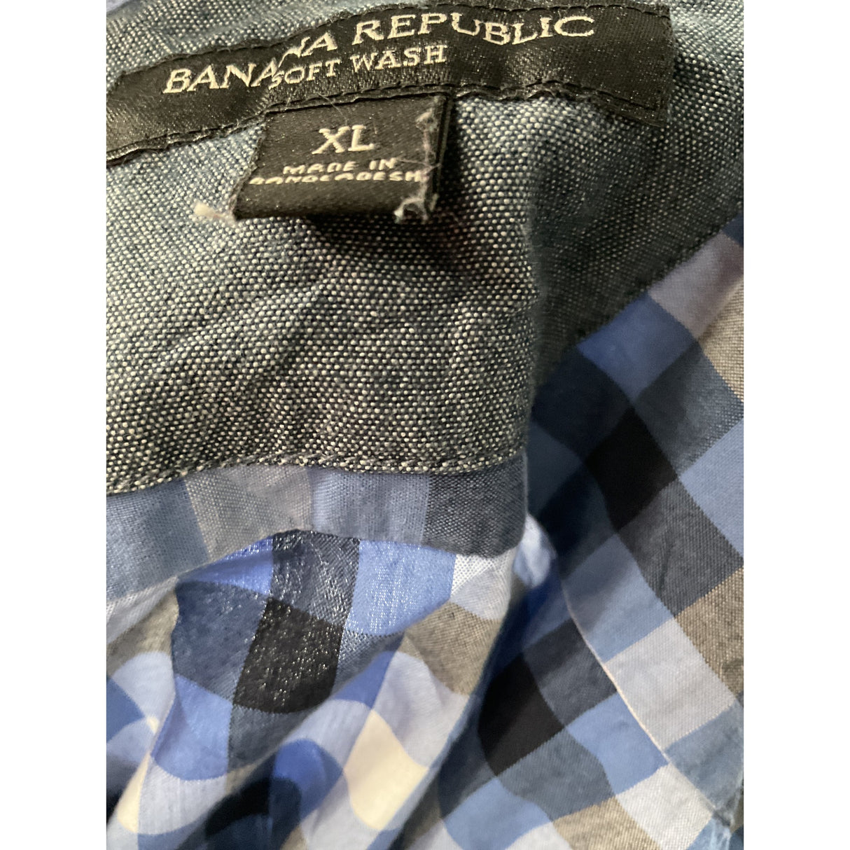 Banana Republic Multicolor Men's Casual Button-Down Shirt