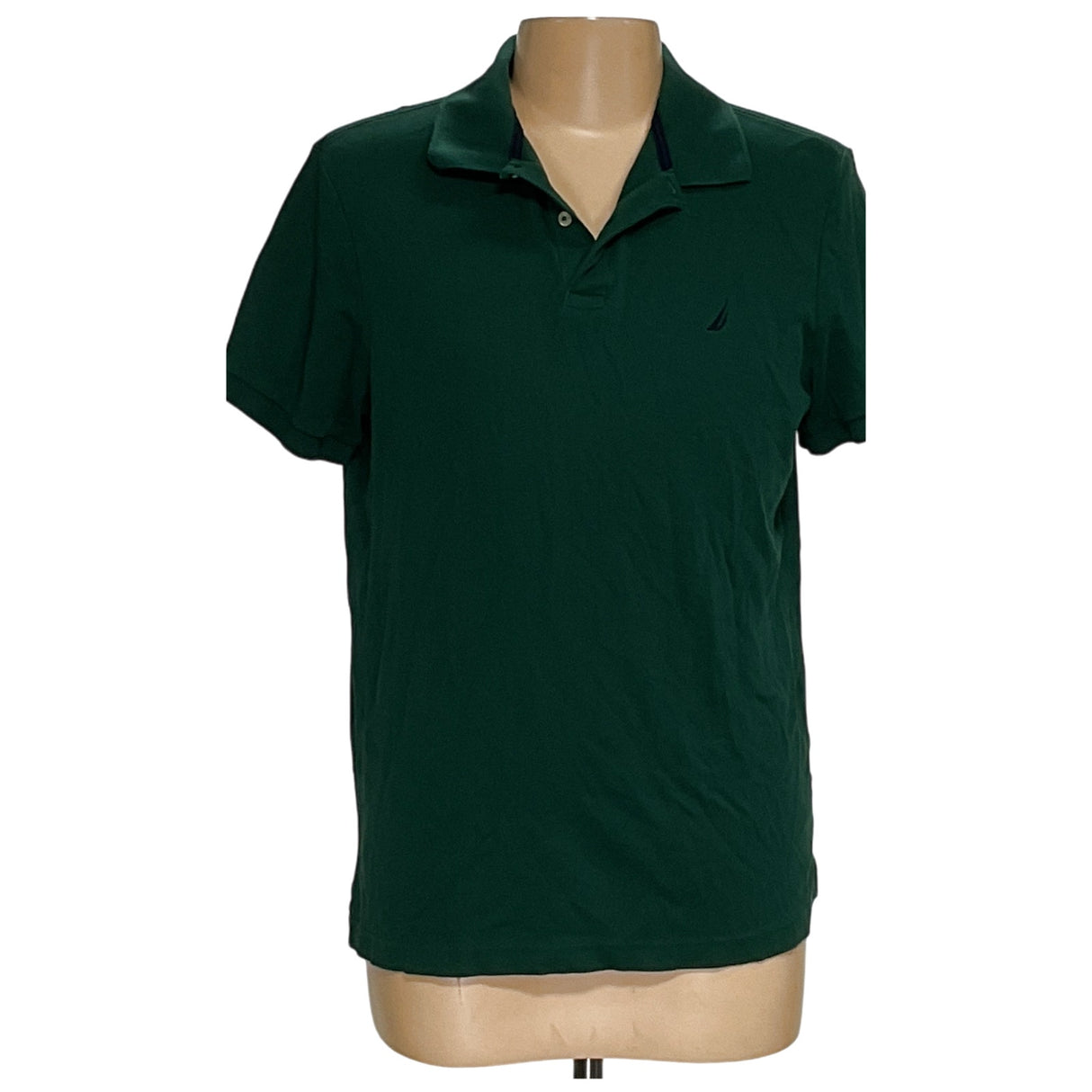 Nautica Green Cotton Polo - Men's XL