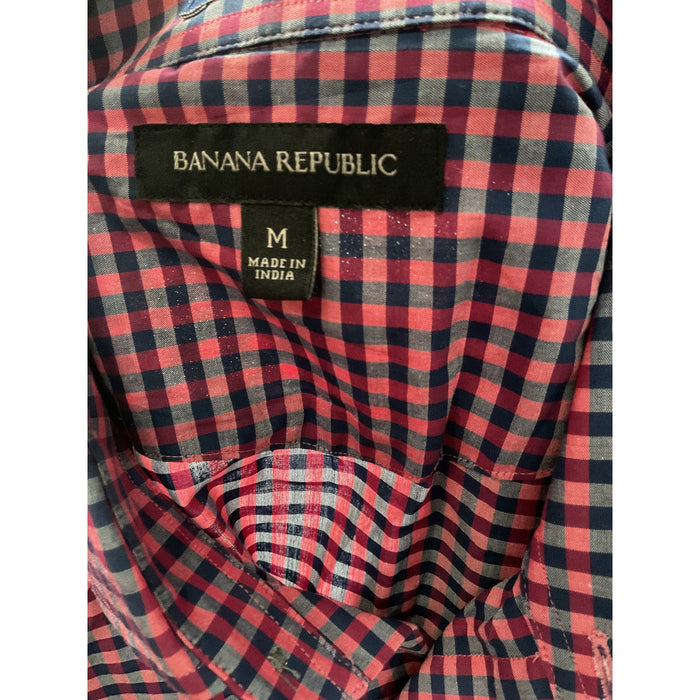 Banana Republic Multicolor Short Sleeve Shirt