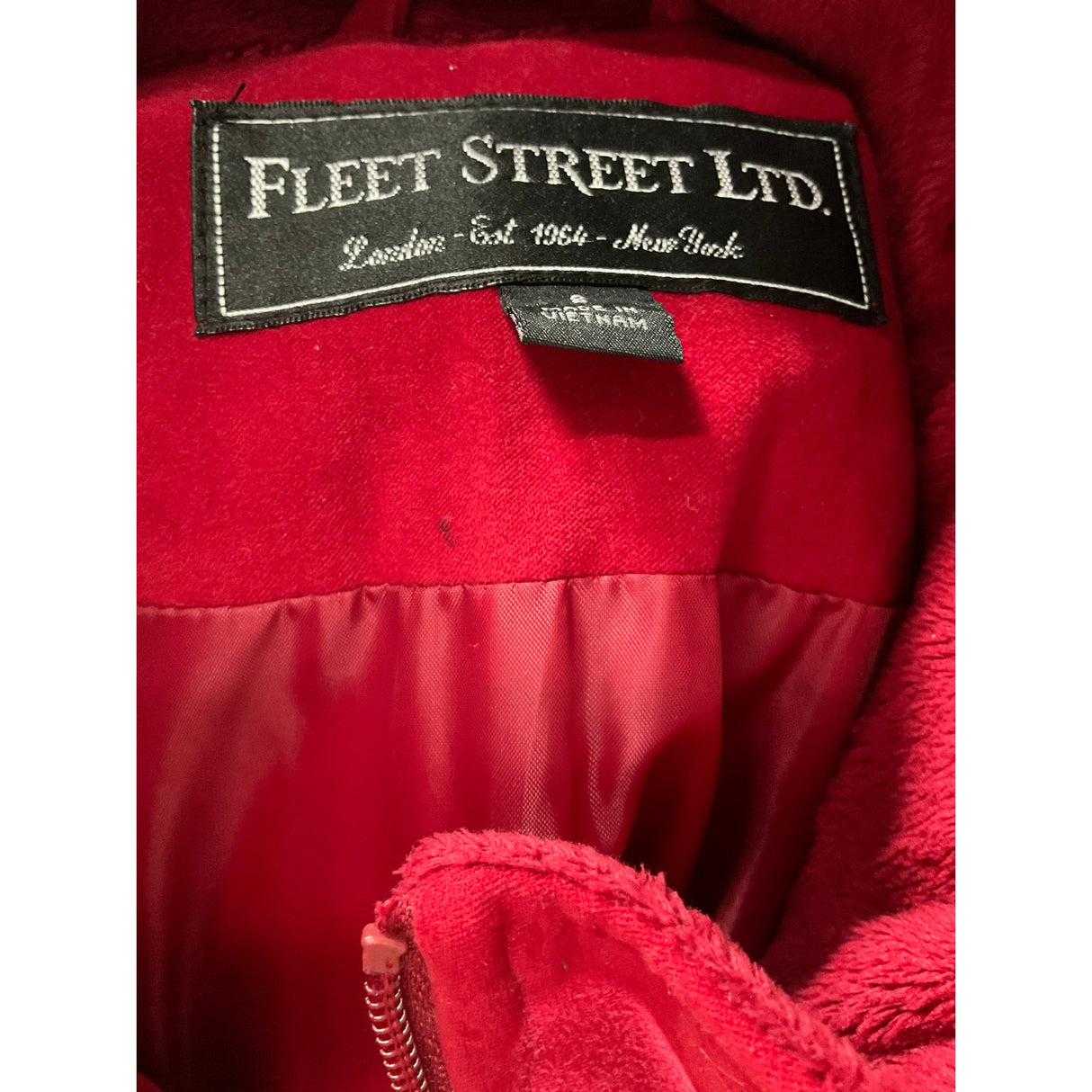 Fleet Street Red Women's Jacket