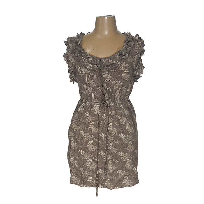 THML Beige Blouson Dress - Size L