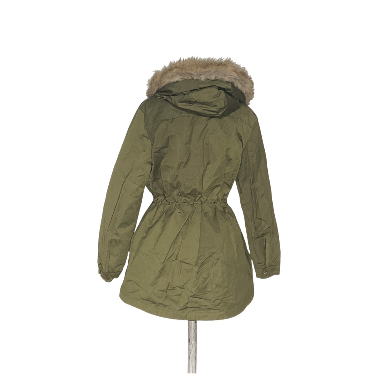 Banana Republic Green Cotton Parka - Women's L