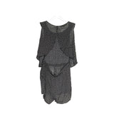 LOFT Black Polka Dot Jumpsuit XS