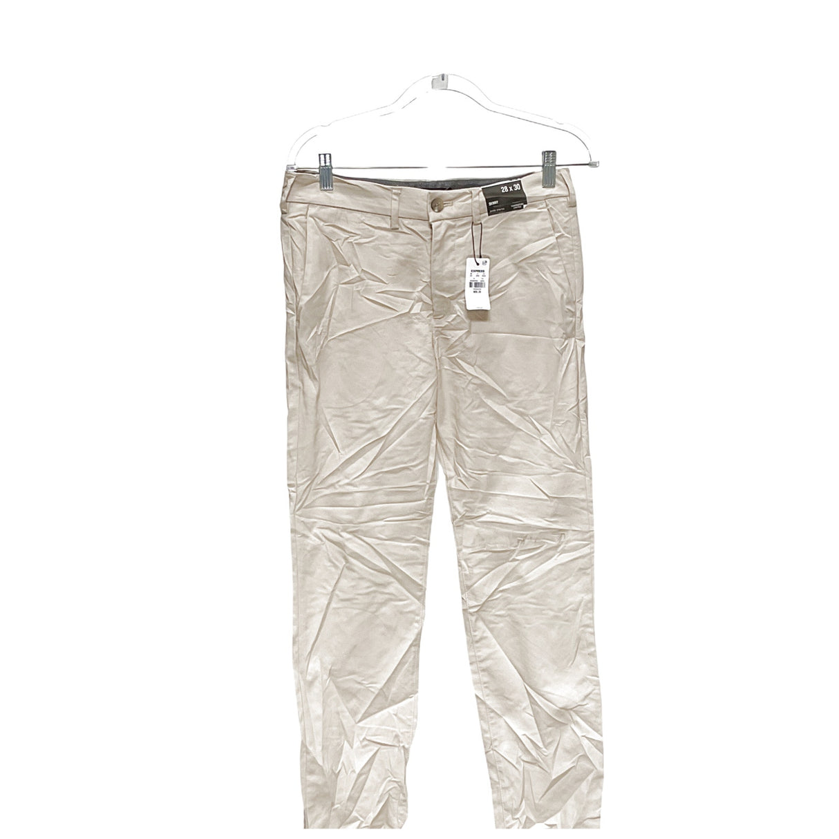 Express Beige Cotton Pants