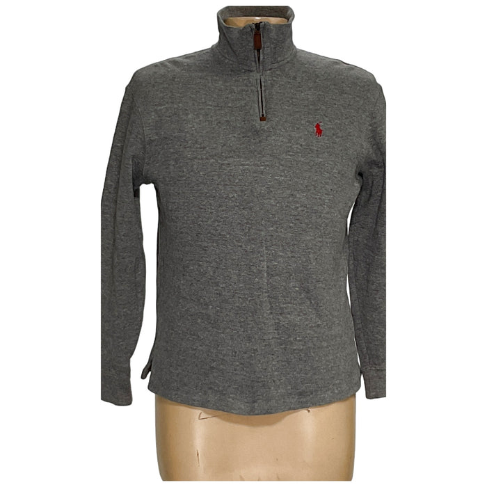 Polo Ralph Lauren Gray Cotton Men's Pullover Sweater