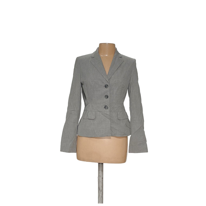 LOFT Women's Gray Blazer, Size 4