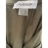 Calvin Klein Green Cotton Shift Dress - Size 1X