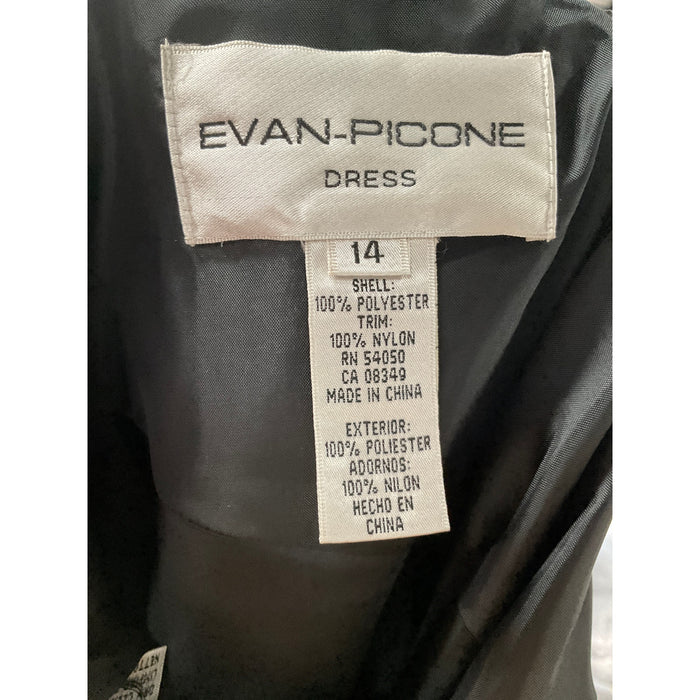 EVAN PICONE Black Maxi Dress Size 14