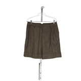 Ann Taylor Brown Wool Bermuda Shorts Size 6