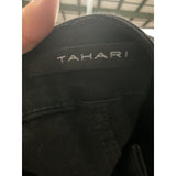 Tahari Black 14/32 Straight Jeans