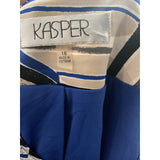 Kasper Multicolor Blazer Size 16