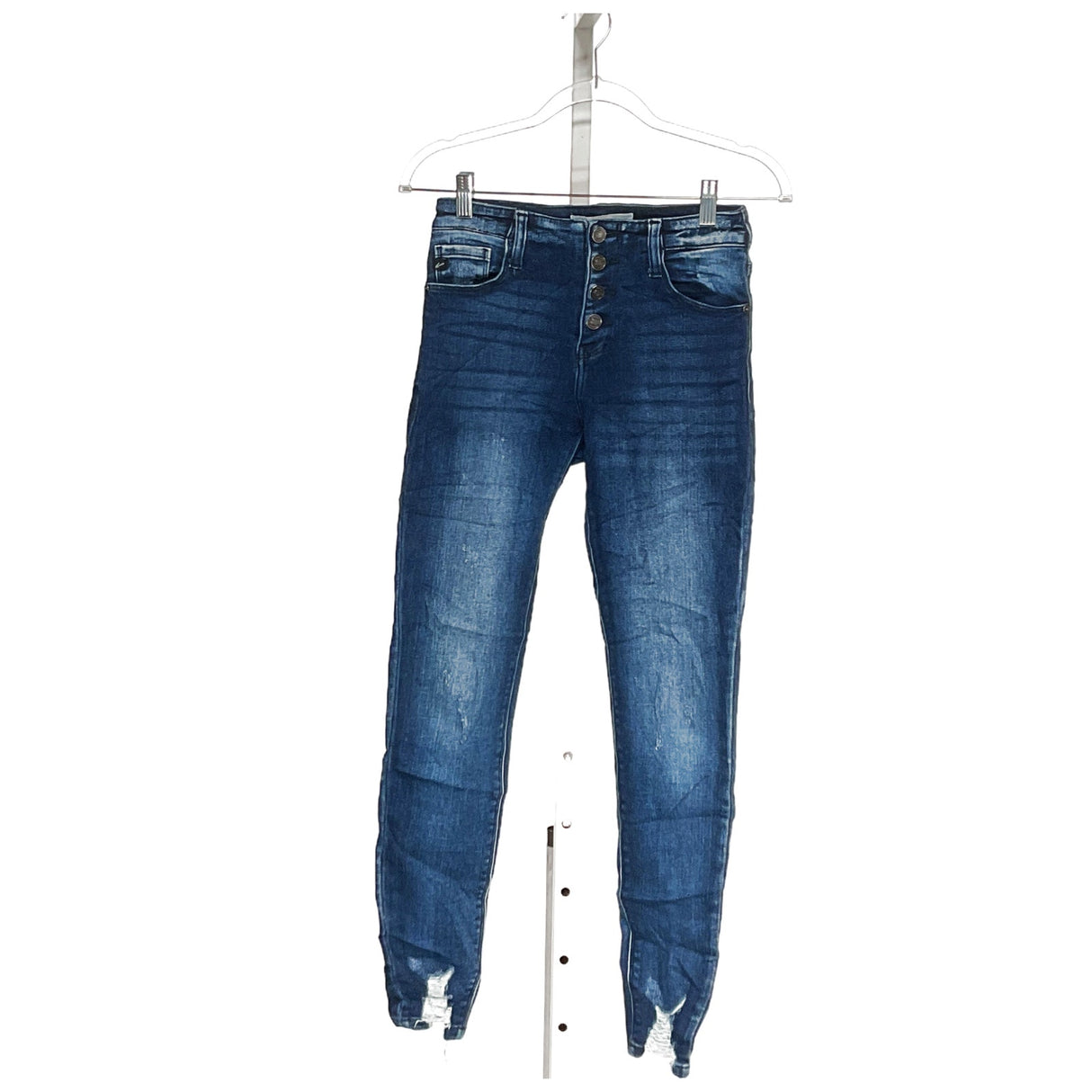 Kancan Blue Skinny Jeans - Size 24