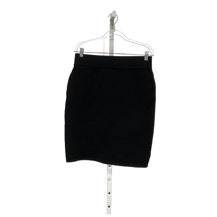 Saks Fifth Avenue Black A-Line Skirt XL