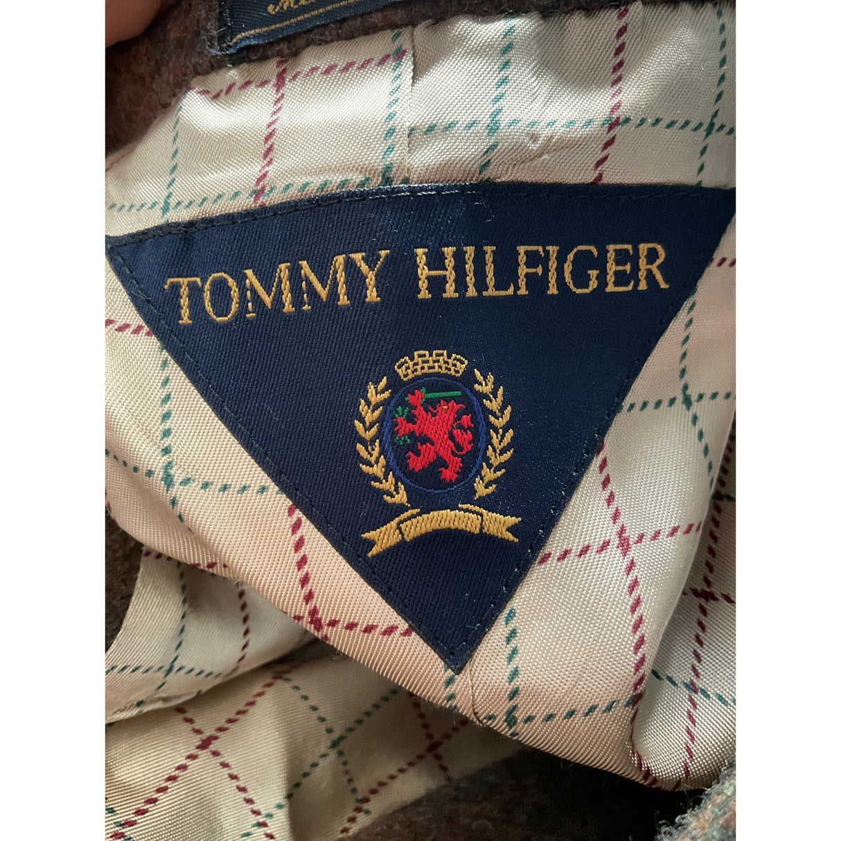 Tommy Hilfiger Brown Wool Blazer