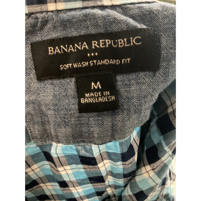 Banana Republic Men's Multicolor Button-Up Shirt