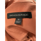 Banana Republic Cream Button-Up Top, M