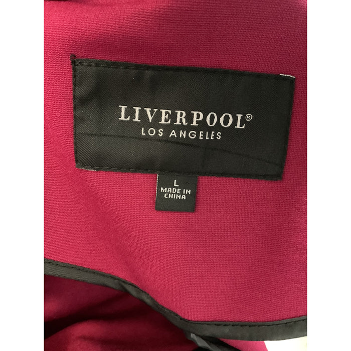 LIVERPOOL Red Women's Blazer, Size L