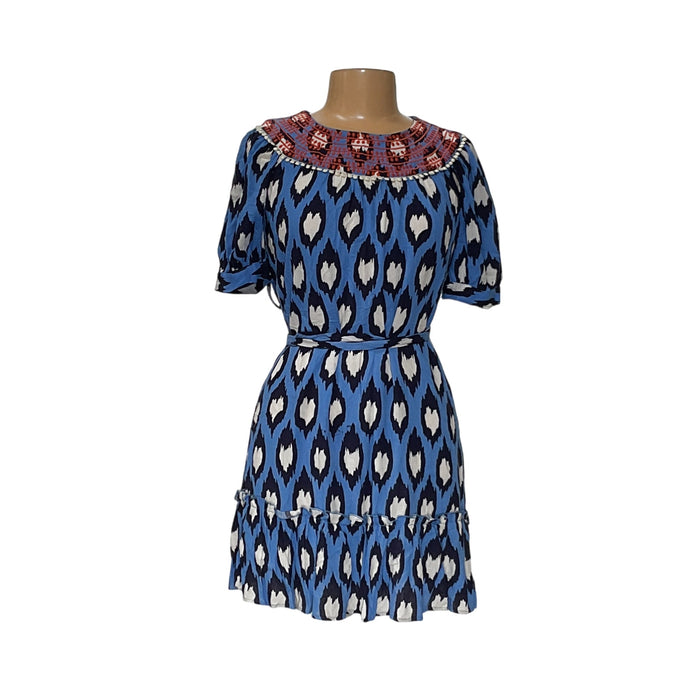 THML Blue Blouson Dress - XS