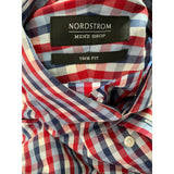 Nordstrom Multicolor Dress Shirt Size 15.5