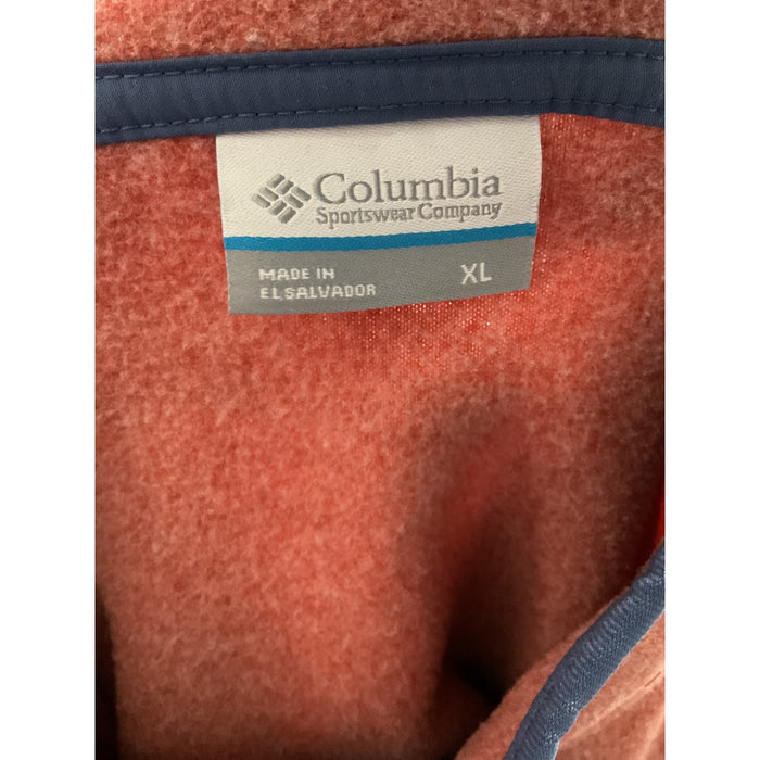 Columbia Orange Women's XL Pullover Sweater