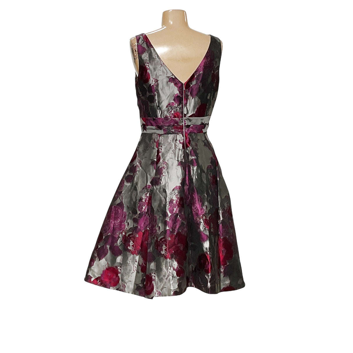 WHBM Multicolor Floral Wrap Dress