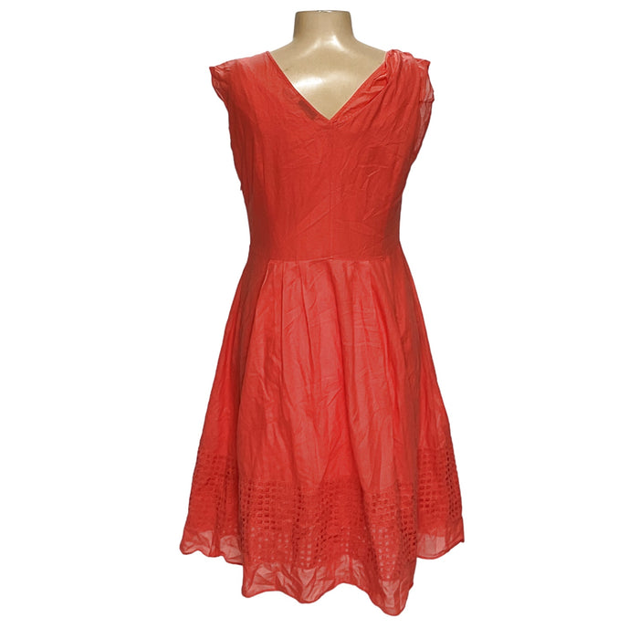 Isaac Mizrahi Orange Shift Dress