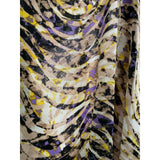 Jones New York Women's Plus Size Purple Graphic Blouse