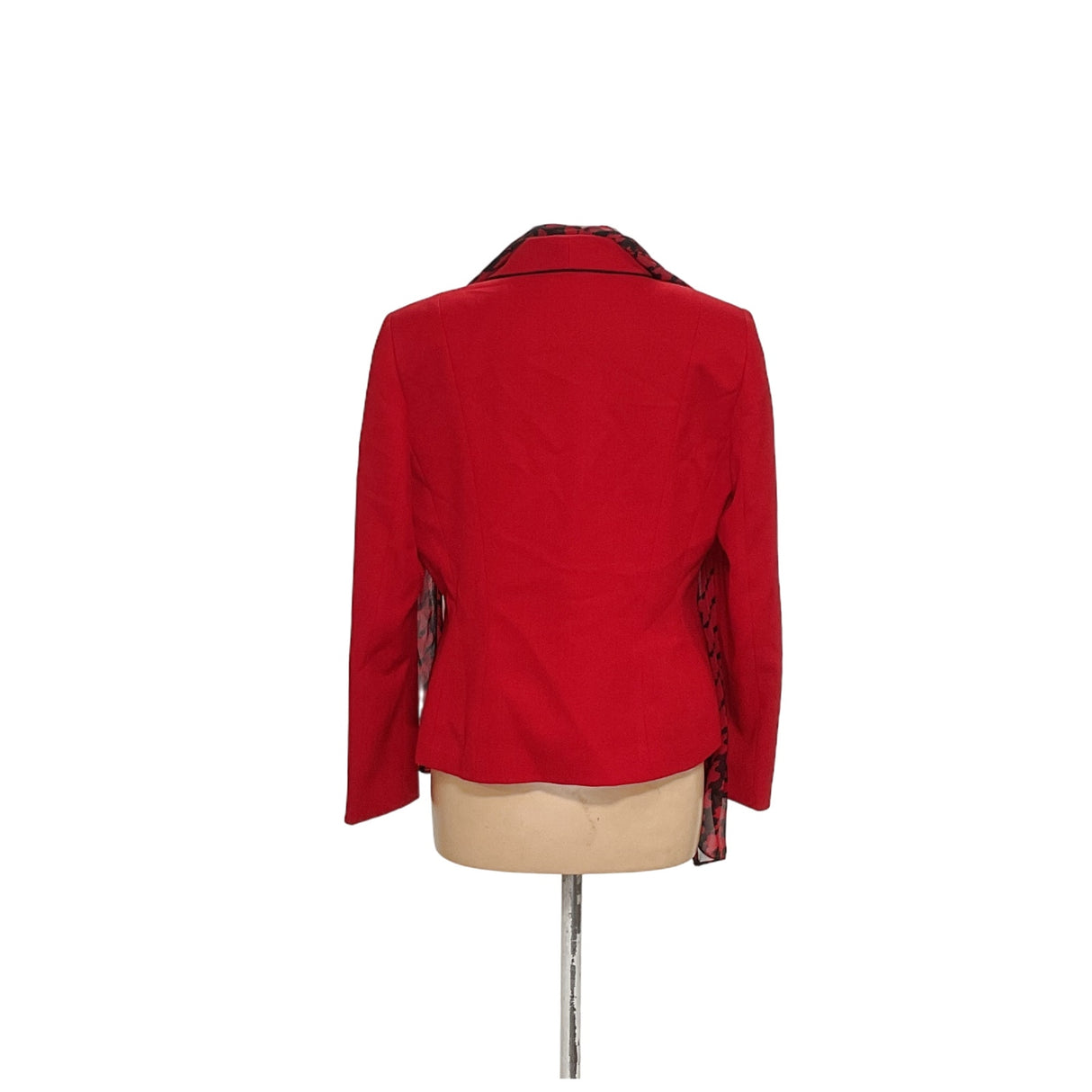 Le Suit Red Blazer - Size 12