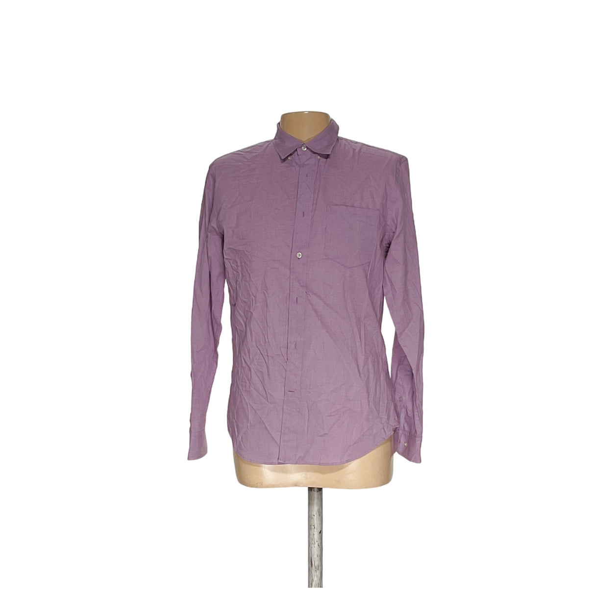 Men's Banana Republic Purple Button-Up Shirt - Size L