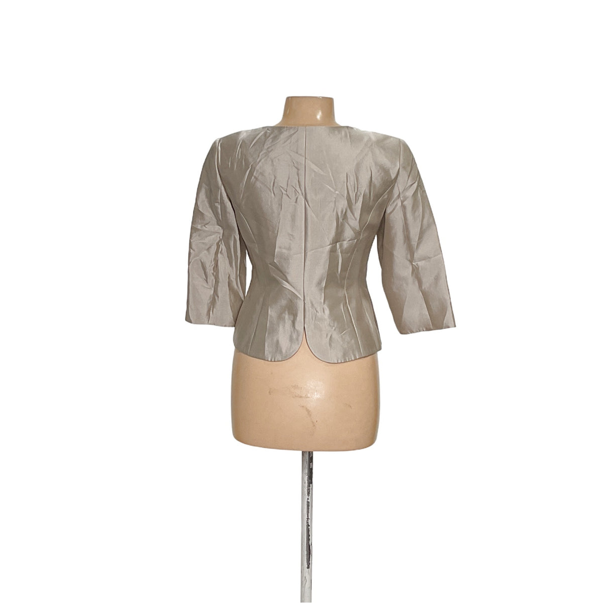 Adrianna Papell Beige Blazer - Women's Size 6