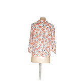 LOFT Multicolor Graphic Button-Up Top